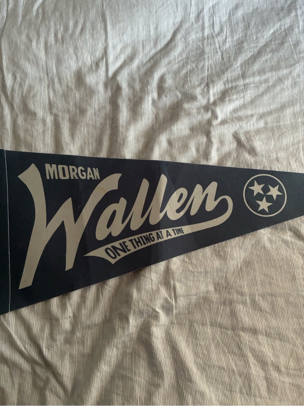 Morgan Wallen Banner  - "One Thing at a Time"